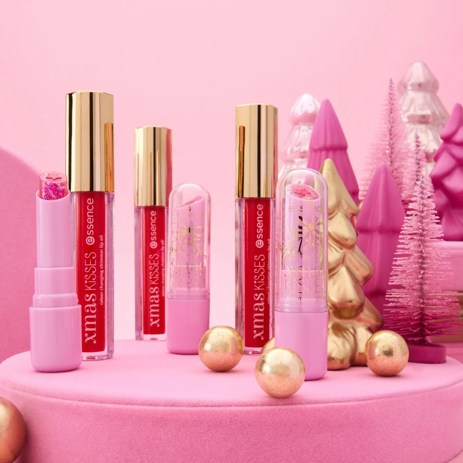 essence Brillo De Labios>Aceite labial con shimmer que cambia de color xmas KiSSES