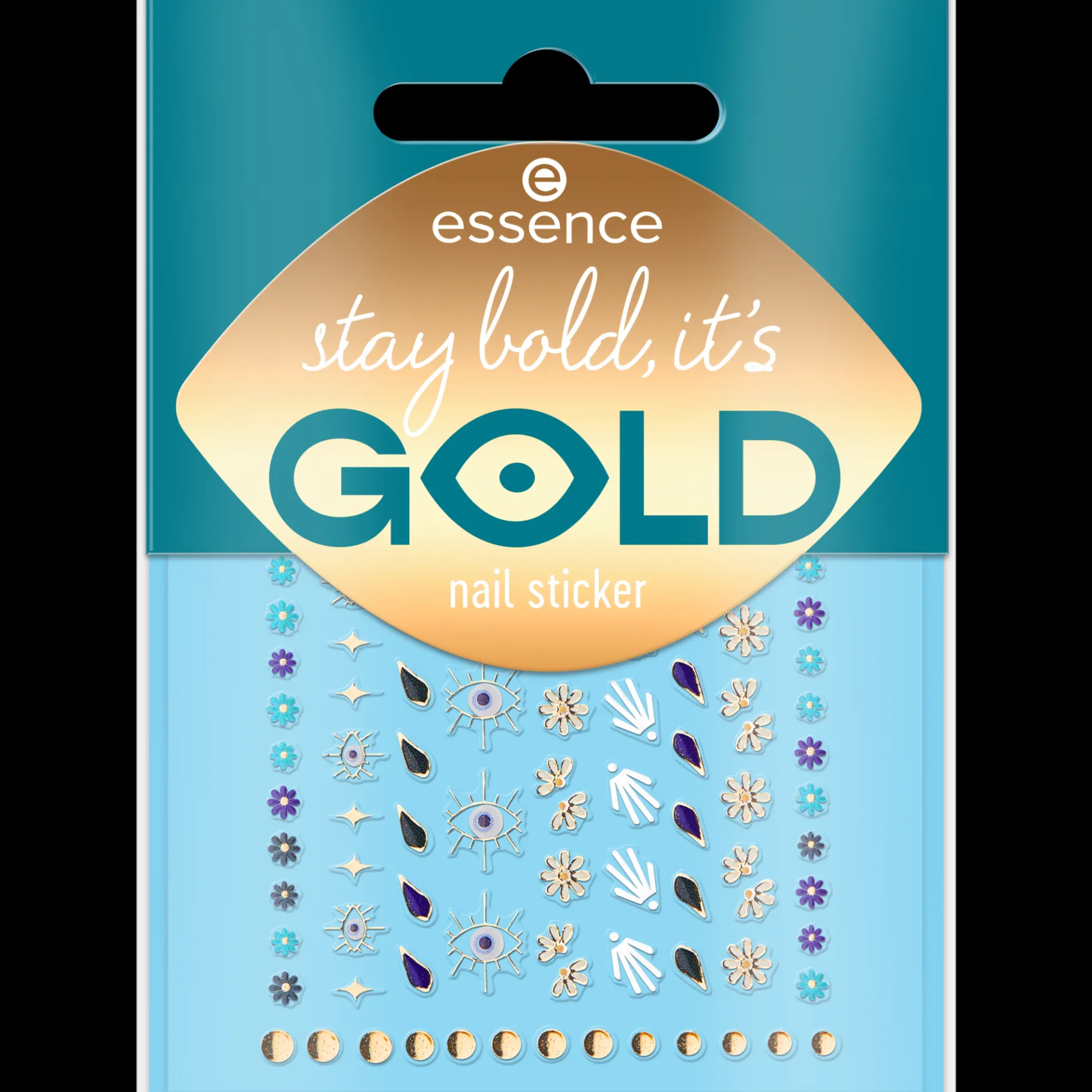 essence Decoración De Uñas>adhesivos para uñas stay bold, it's GOLD
