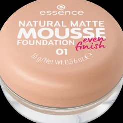 essence Base De Maquillaje>BASE NATURAL MATTE MOUSSE