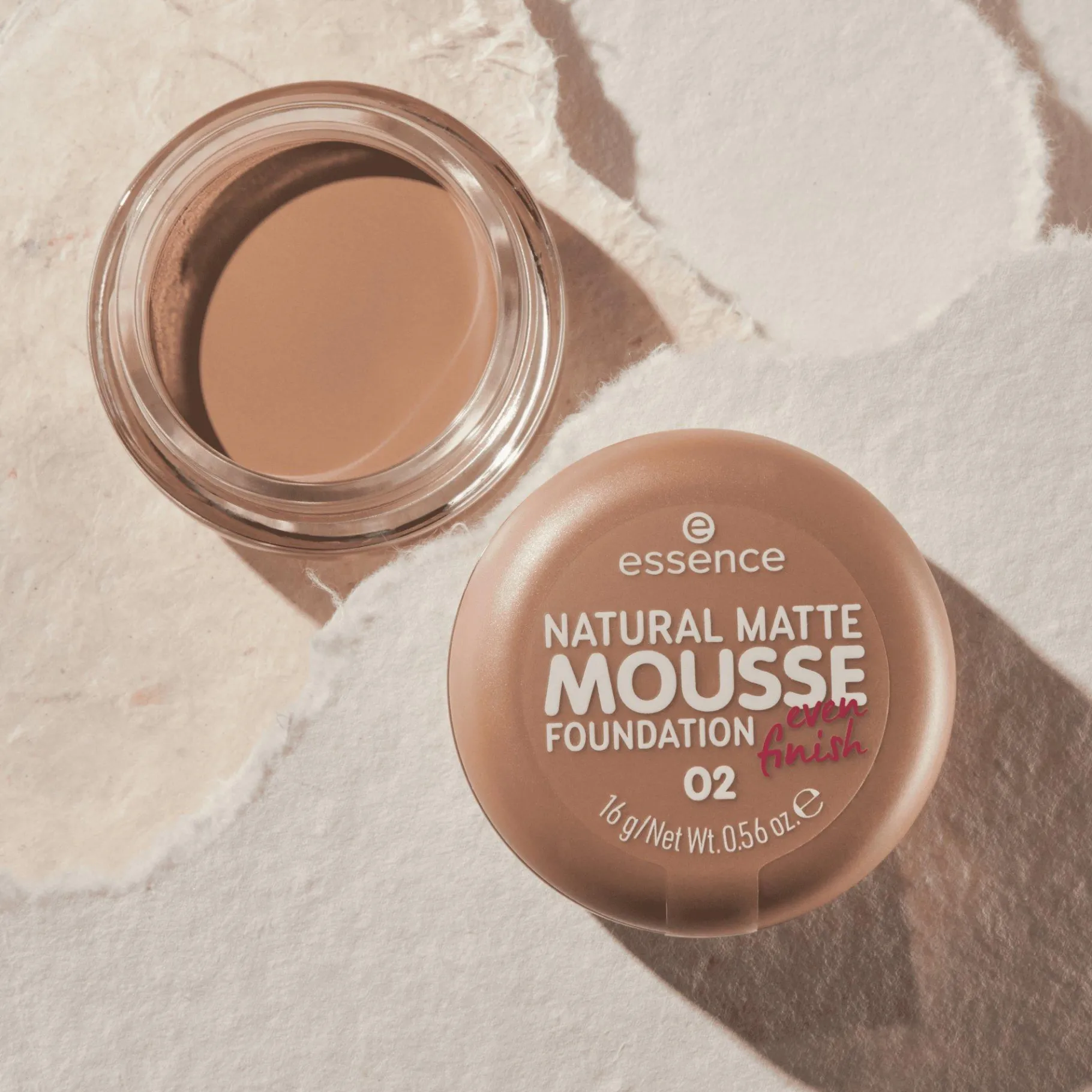 essence Base De Maquillaje>BASE NATURAL MATTE MOUSSE
