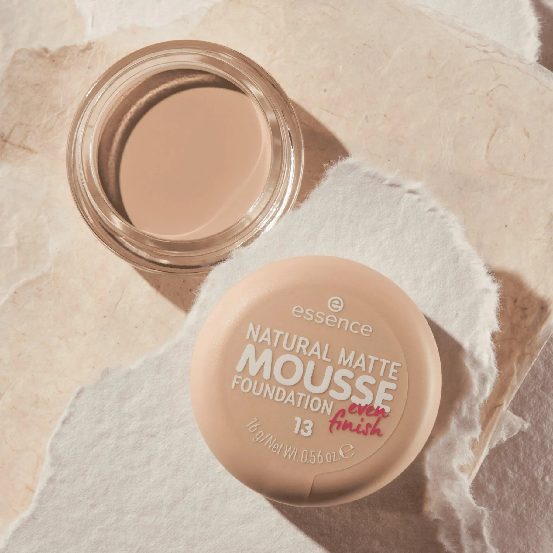 essence Base De Maquillaje>BASE NATURAL MATTE MOUSSE