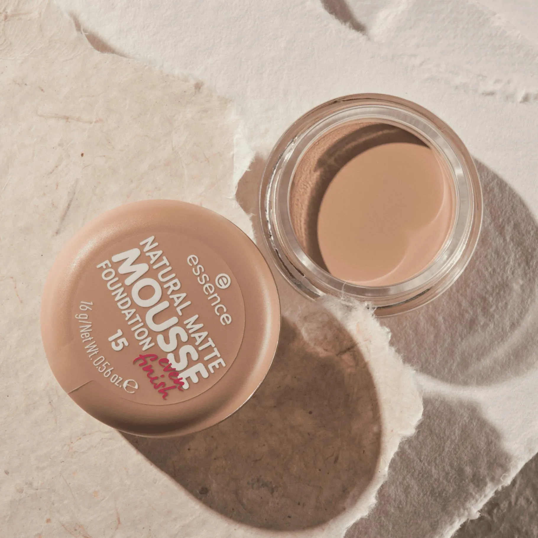 essence Base De Maquillaje>BASE NATURAL MATTE MOUSSE