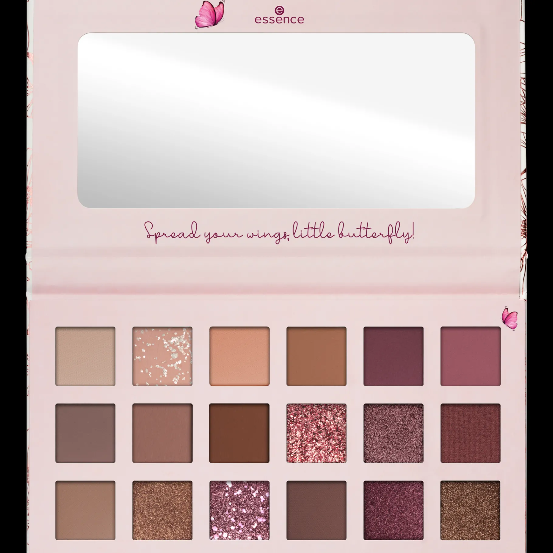 essence Sombra De Ojos>Blooming Wings paleta de sombras de ojos