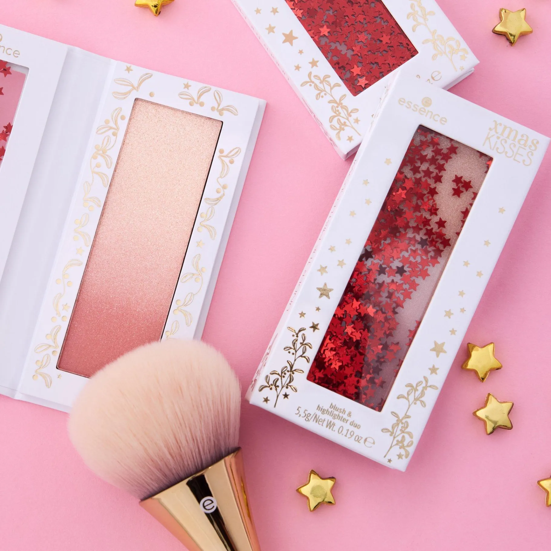essence Pinceles Y Brochas>Brocha para rostro xmas KiSSES