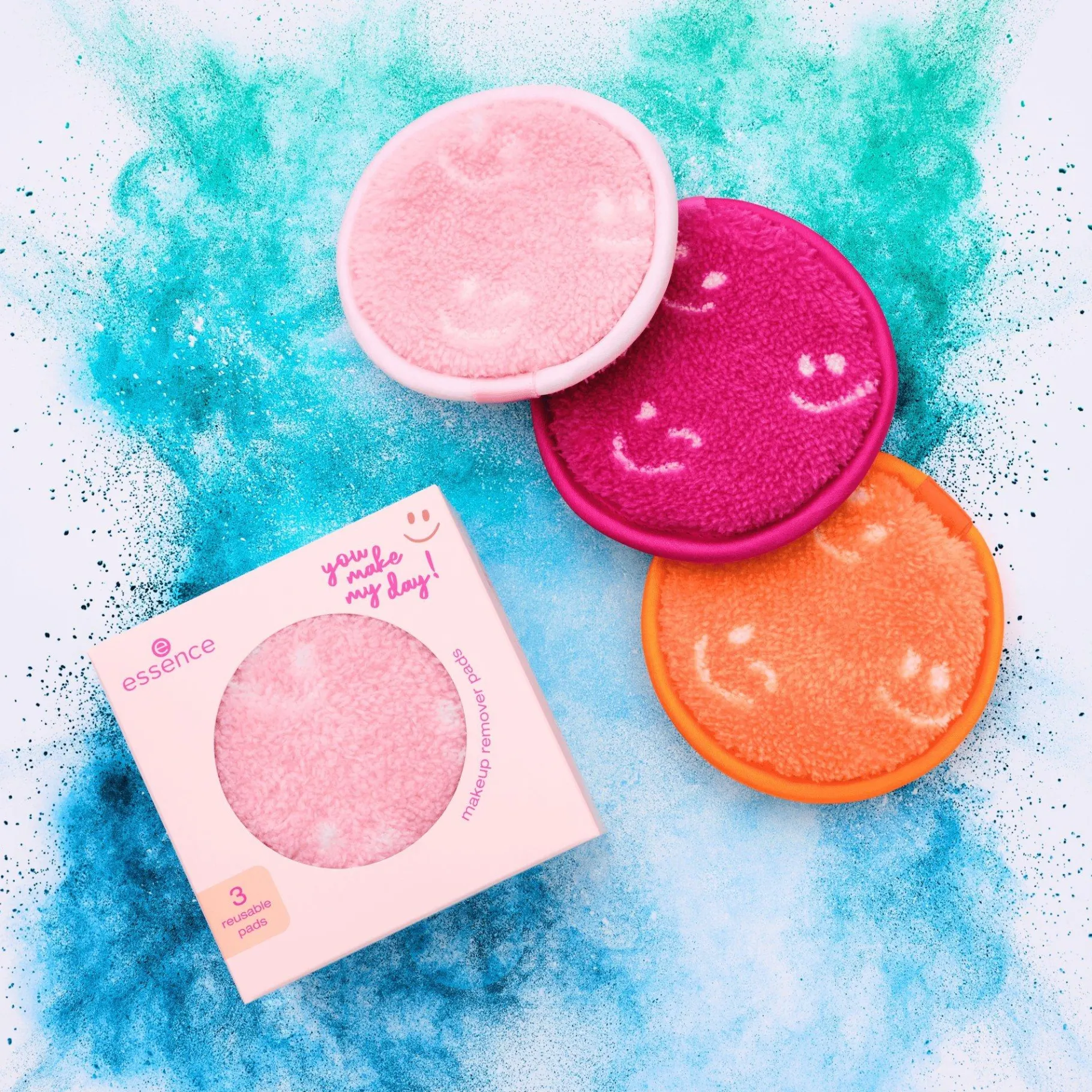 essence Accesorios|Base De Maquillaje>Discos desmaquillante you make my day!