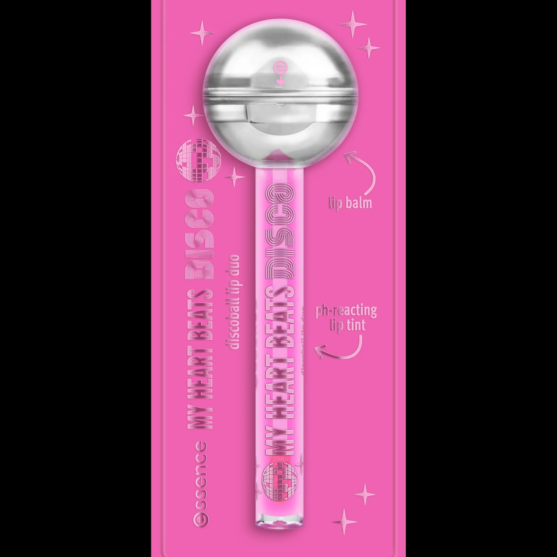 essence Brillo De Labios>Dúo labial discoball MY HEART BEATS DISCO