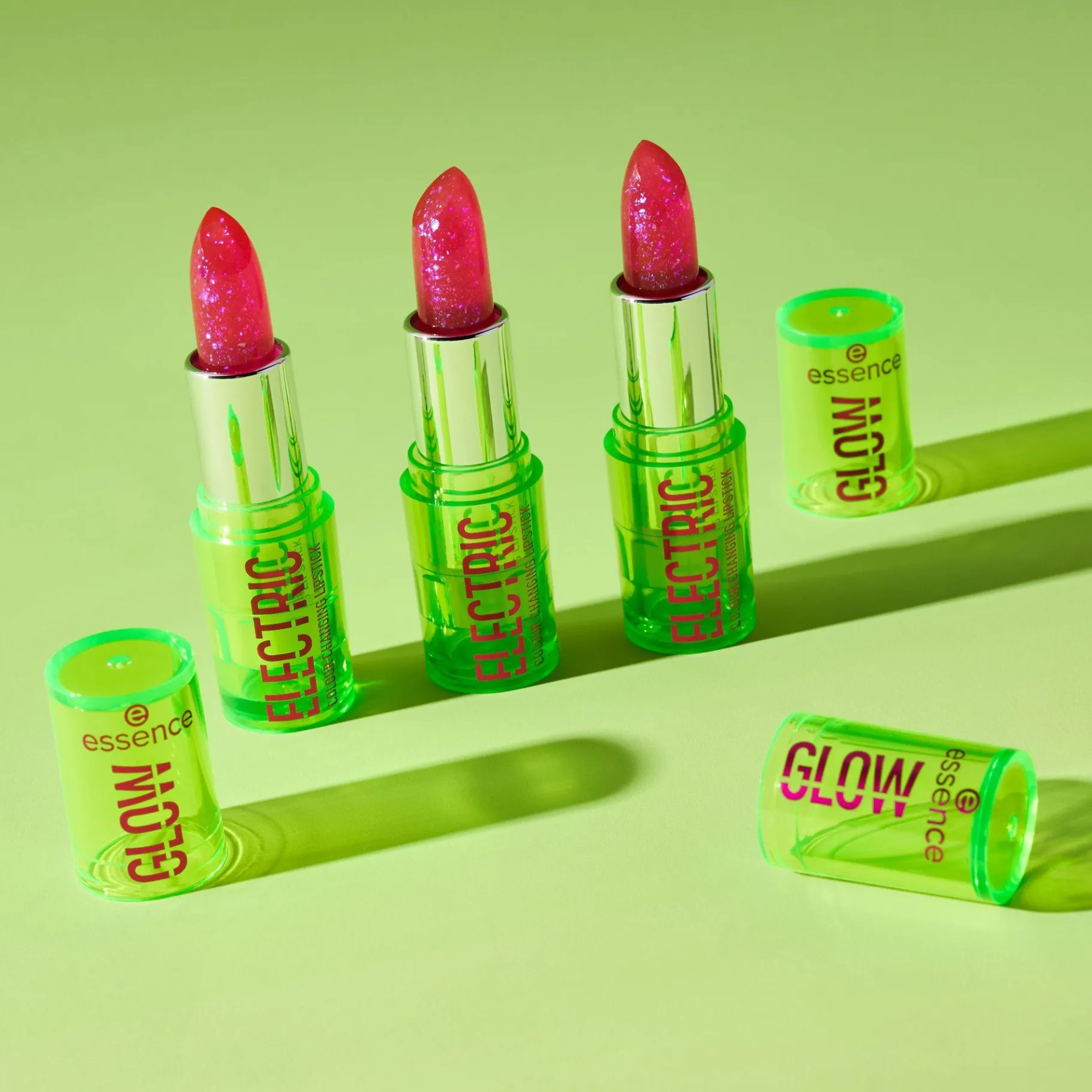 essence Cuidado Labial|Barra De Labios>ELECTRIC GLOW barra de labios que cambia de color