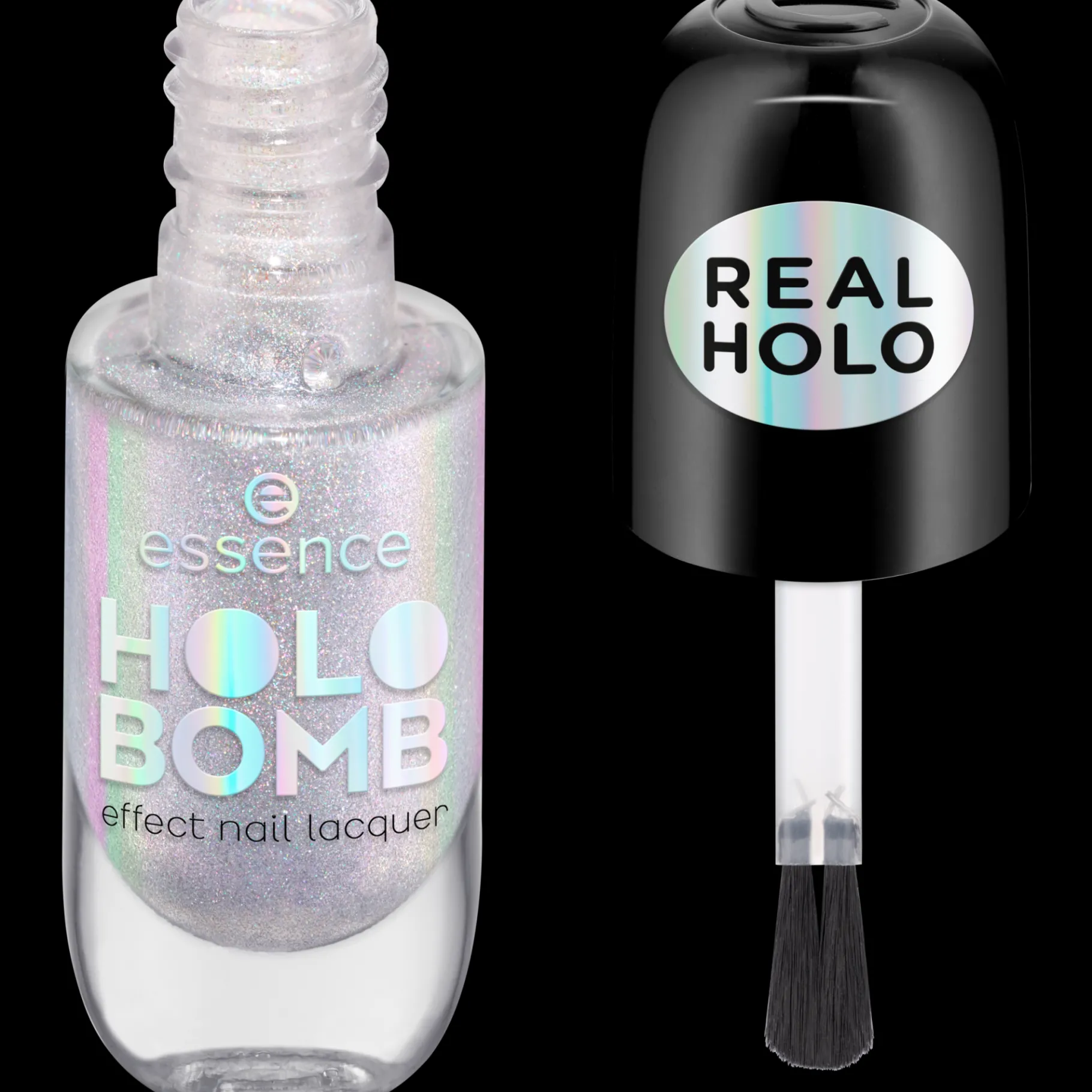 essence Esmalte De Uñas>Esmalte de uñas HOLO BOMB effect
