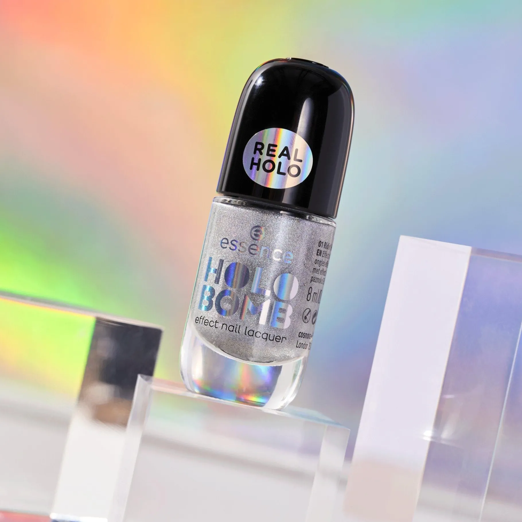 essence Esmalte De Uñas>Esmalte de uñas HOLO BOMB effect