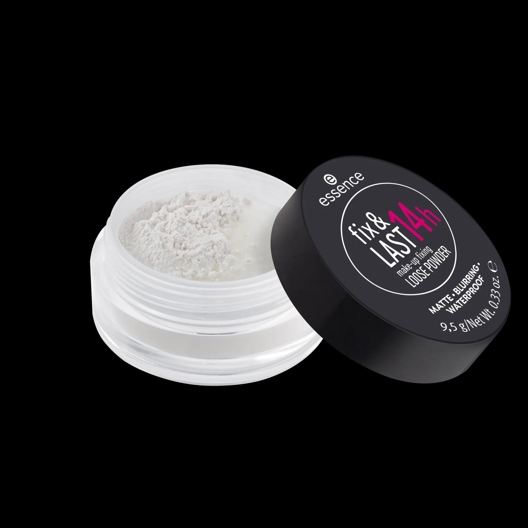 essence Polvos>fix & LAST 14h polvos sueltos fijadores