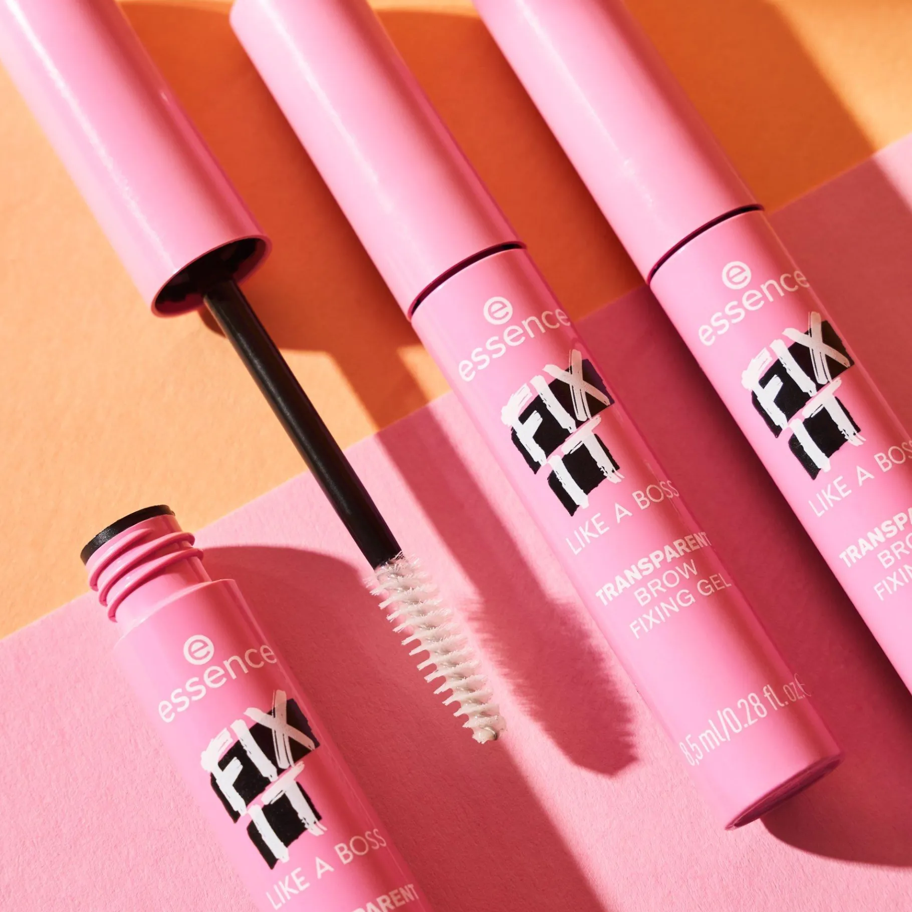 essence Cejas>FIX IT LIKE A BOSS gel fijador de cejas transparente