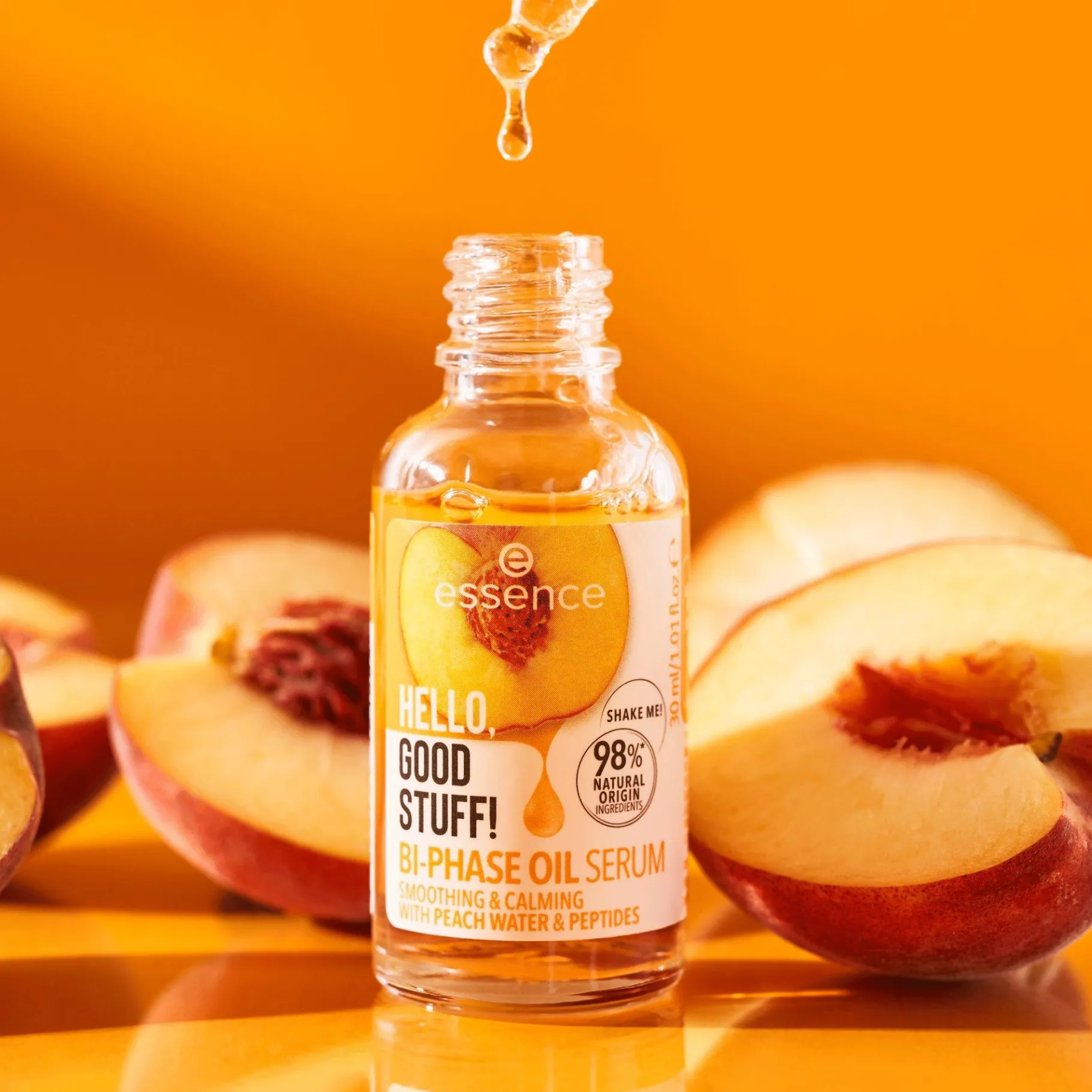 essence Cuidado Facial>HELLO, GOOD STUFF! ACEITE SÉRUM BIFÁSICO