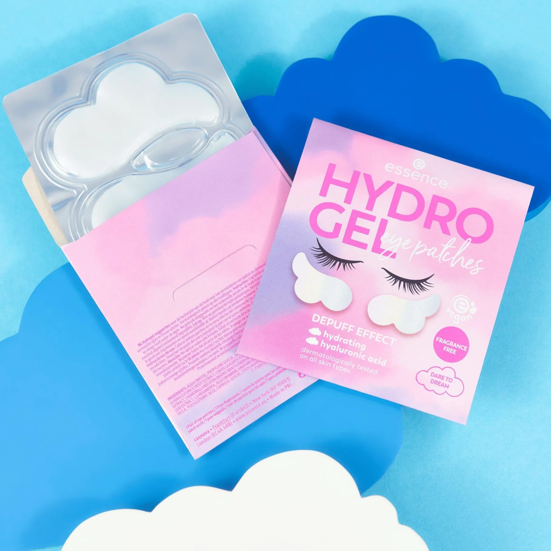 essence Cuidado Facial>HYDRO GEL parches para ojos