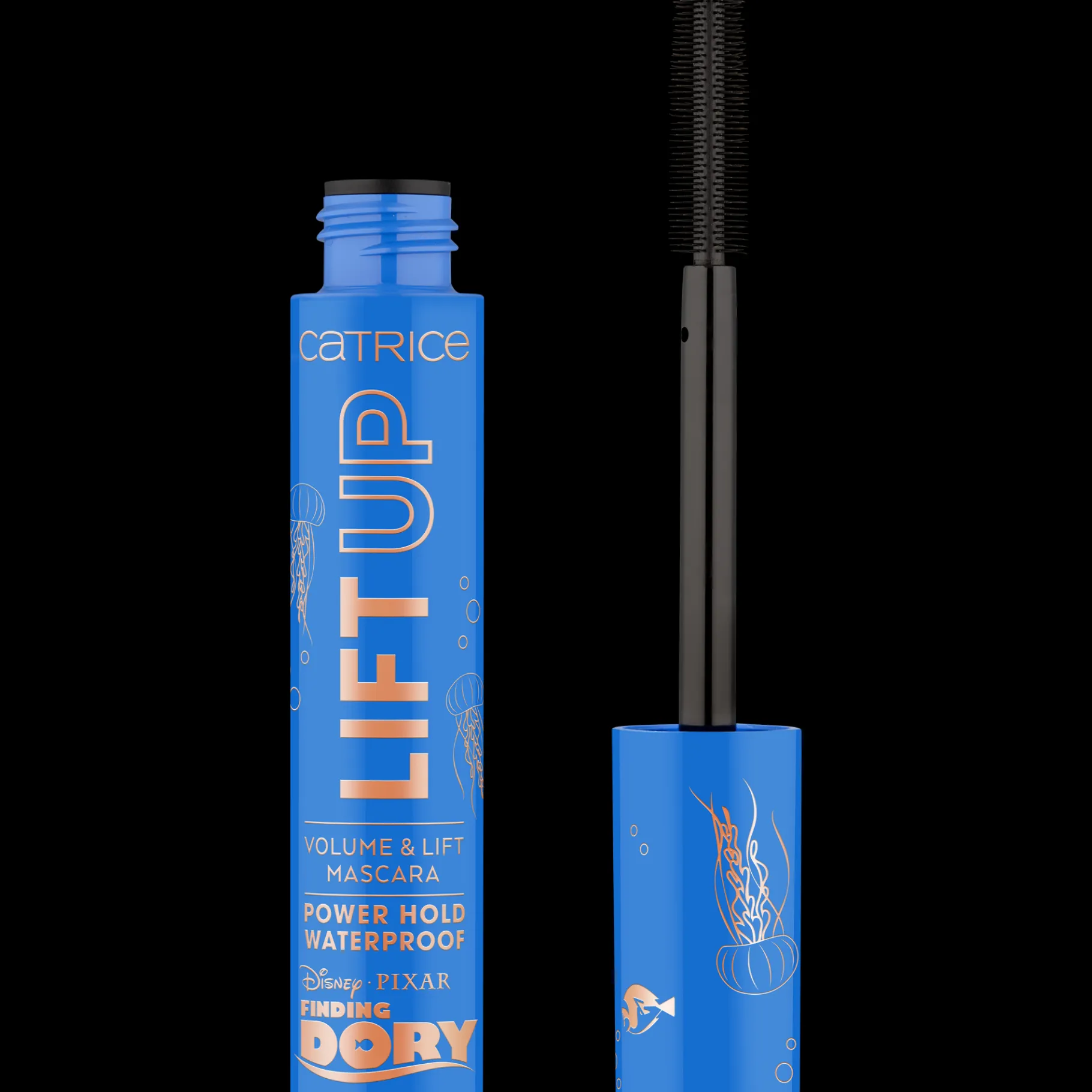 essence Máscara>Mascara resistente al agua LIFT UP Volume & Lift Power Hold Finding Dory de Disney Pixar