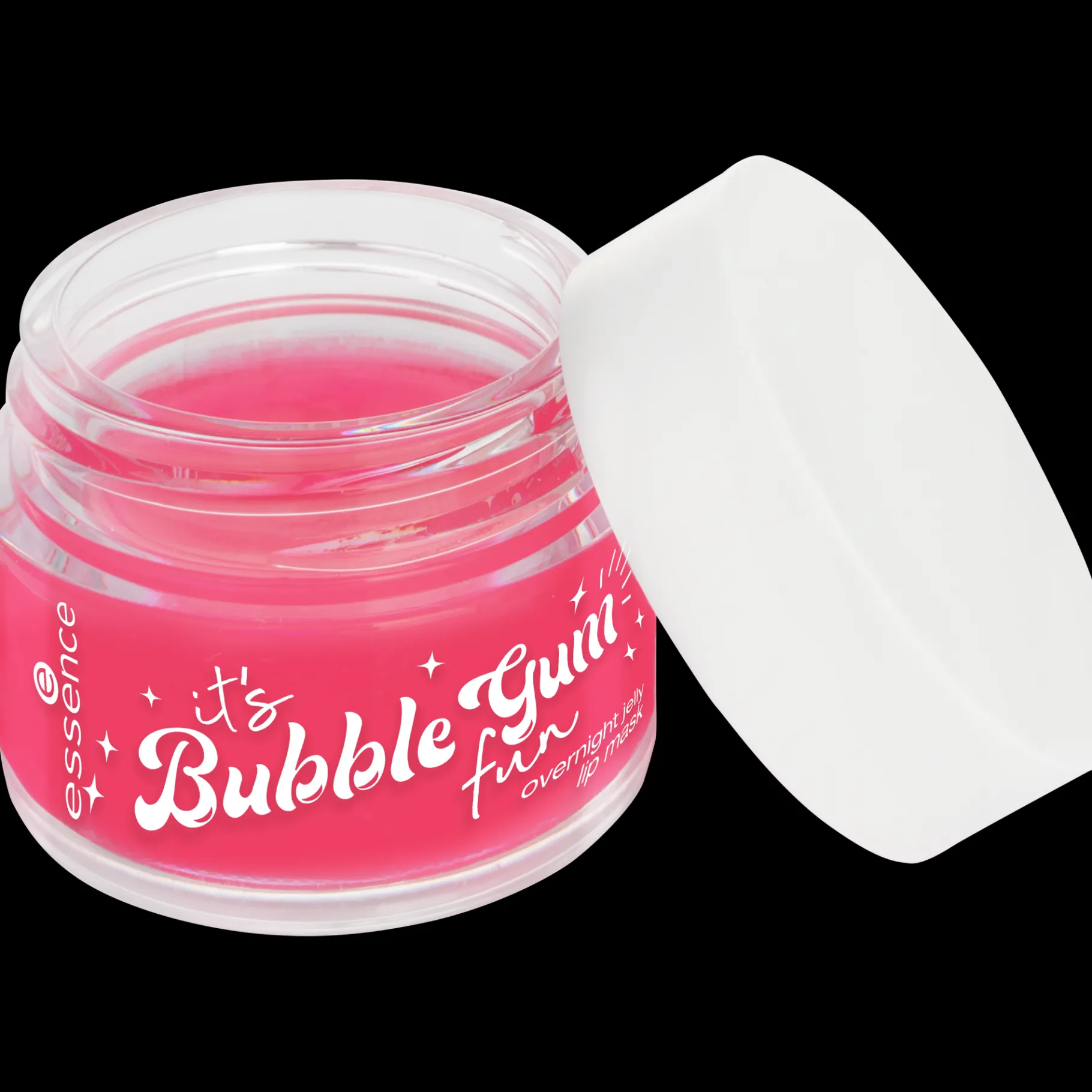 essence Cuidado Labial>Mascarilla de labios nocturna de gelatina it's Bubble Gum fun