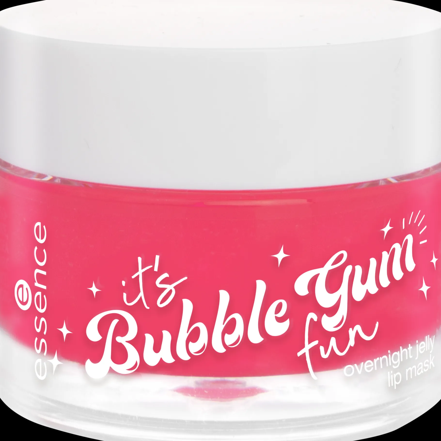 essence Cuidado Labial>Mascarilla de labios nocturna de gelatina it's Bubble Gum fun