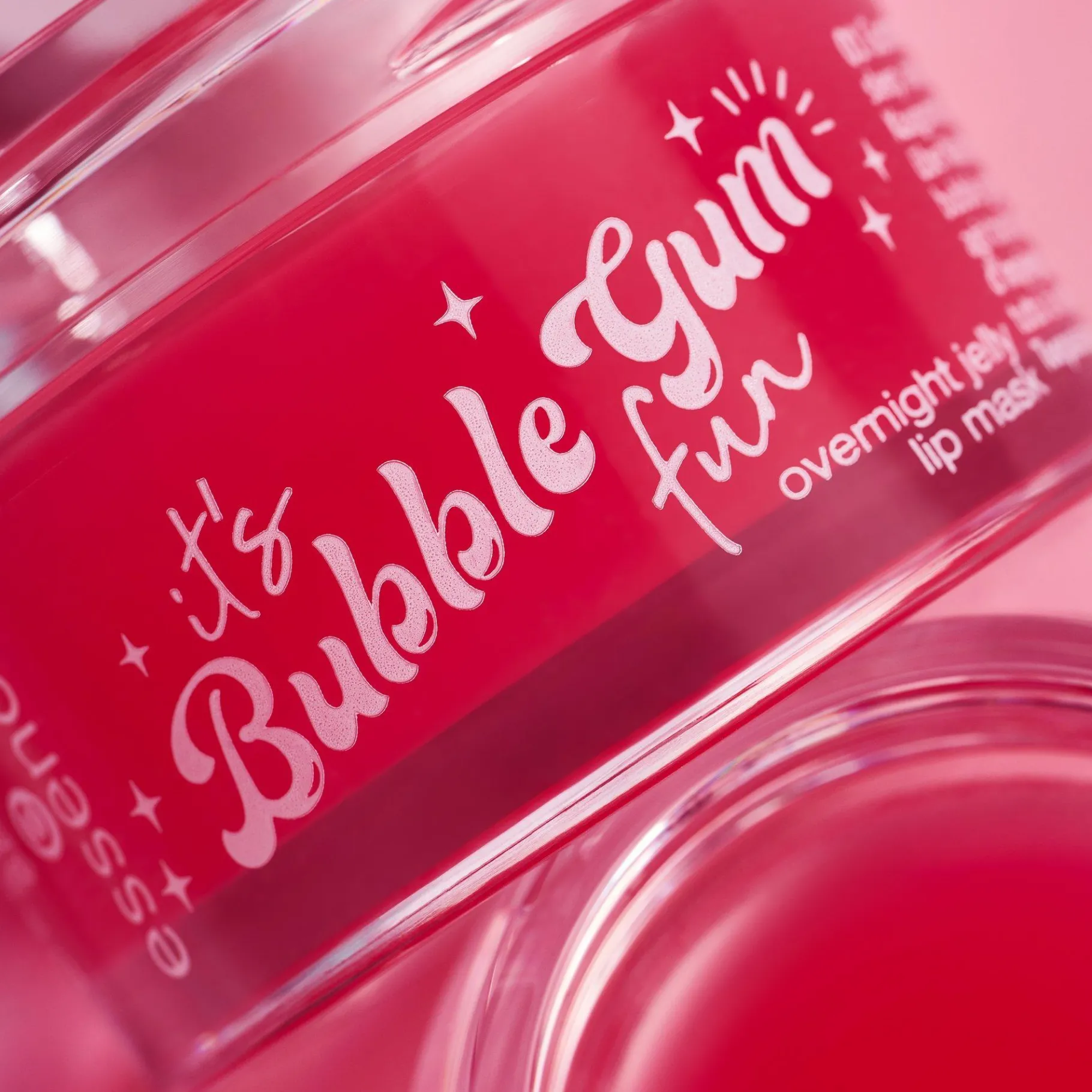 essence Cuidado Labial>Mascarilla de labios nocturna de gelatina it's Bubble Gum fun