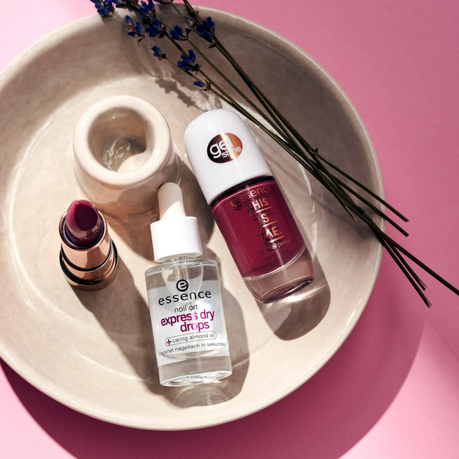 essence Base Y Top Coat>nail art express gotas de uñas de secado rápido