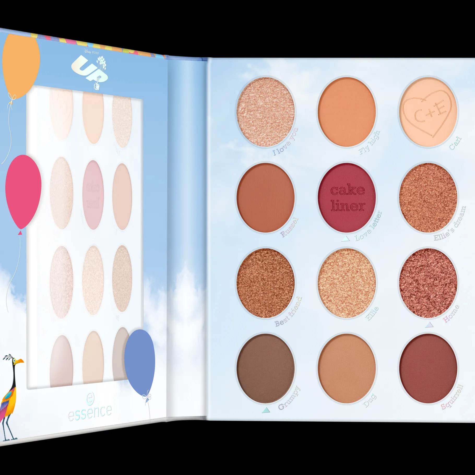 essence Sombra De Ojos>Paleta de sombras de ojos Up de Disney Pixar