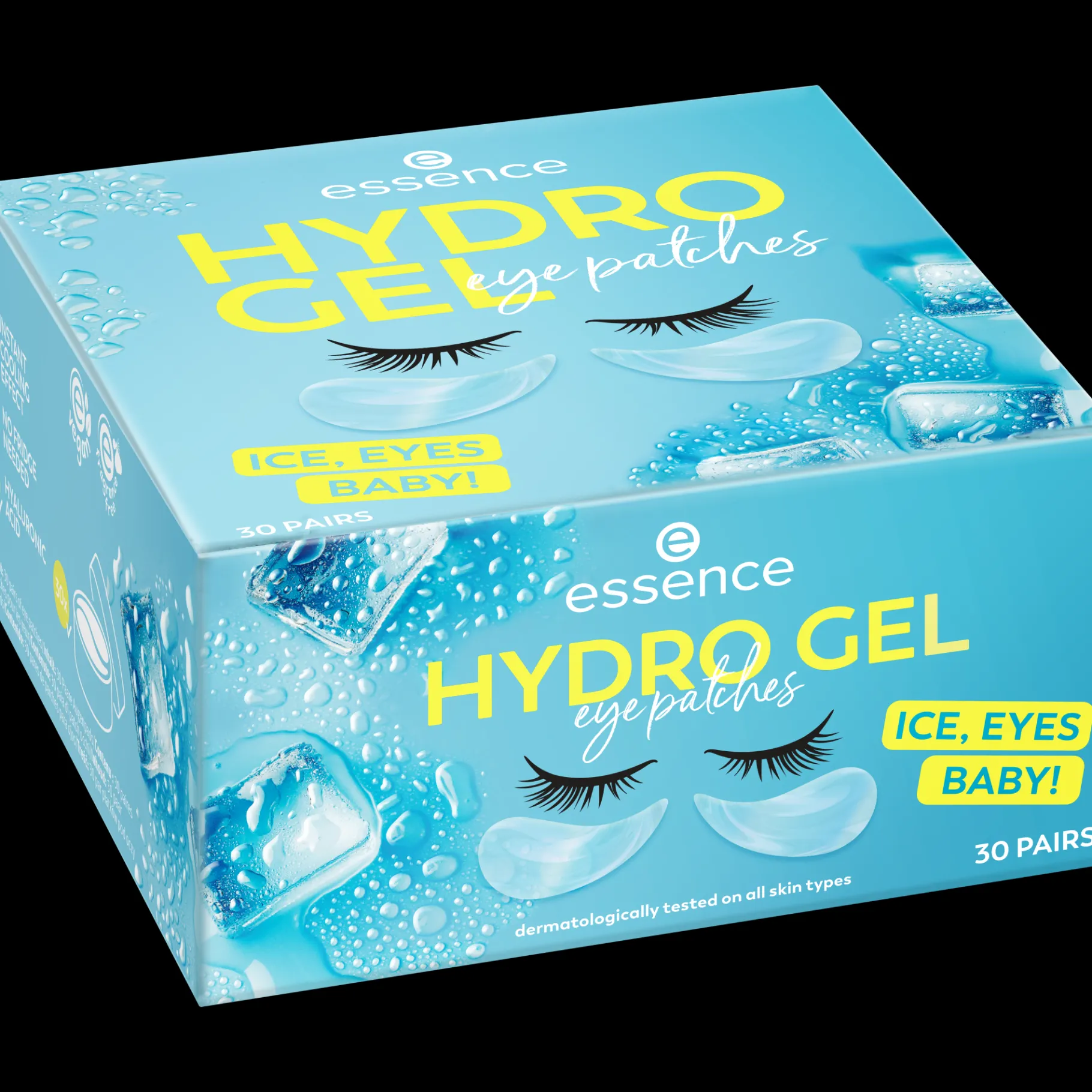 essence Cuidado Facial>¡Parches para ojos HYDRO GEL ICE EYES, baby! 30 pares