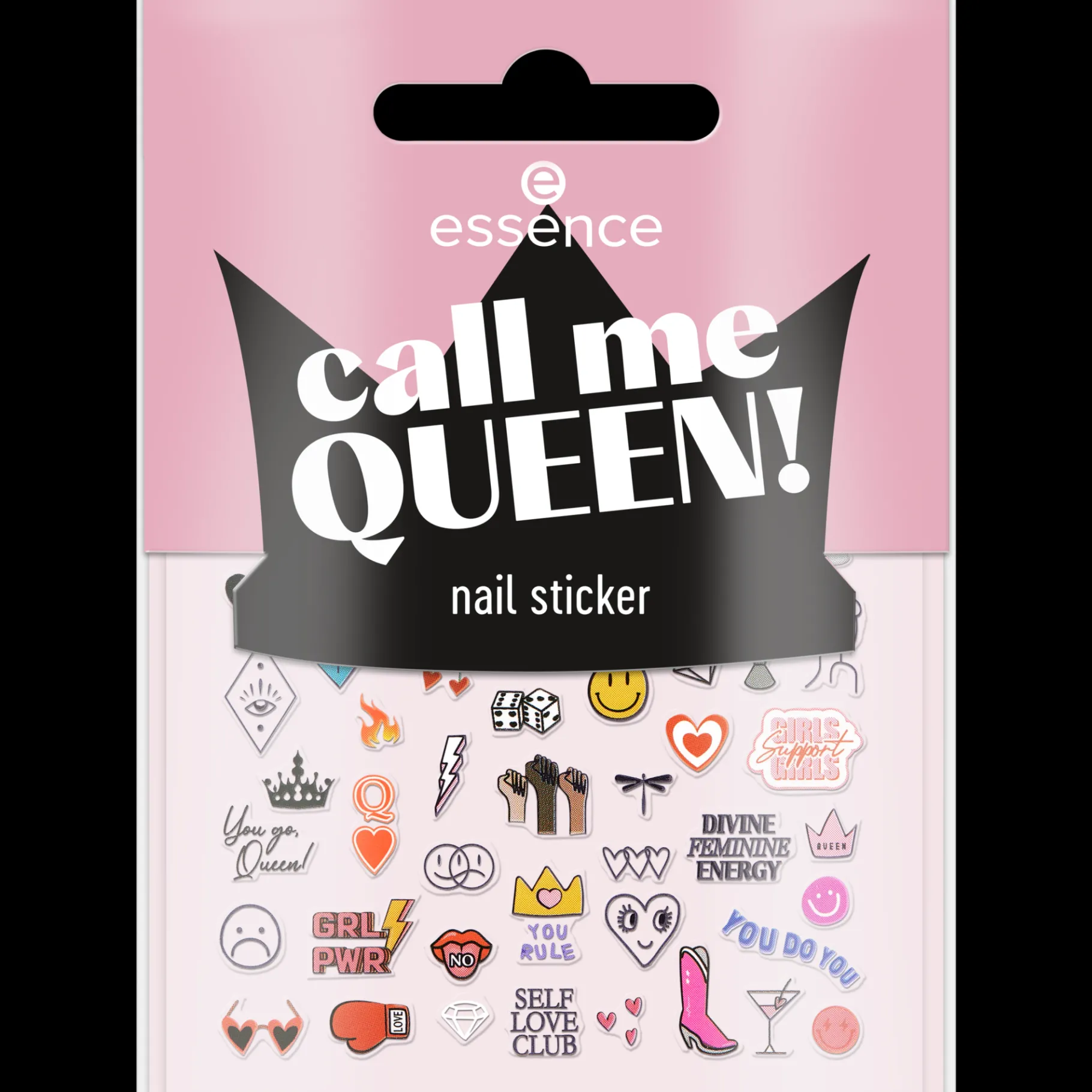 essence Decoración De Uñas>pegatinas para uñas call me QUEEN!