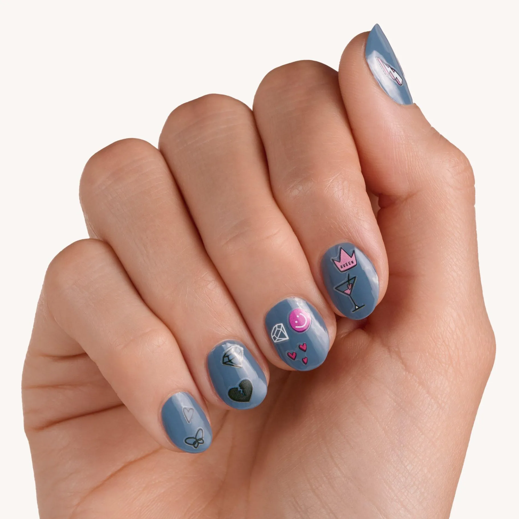 essence Decoración De Uñas>pegatinas para uñas call me QUEEN!