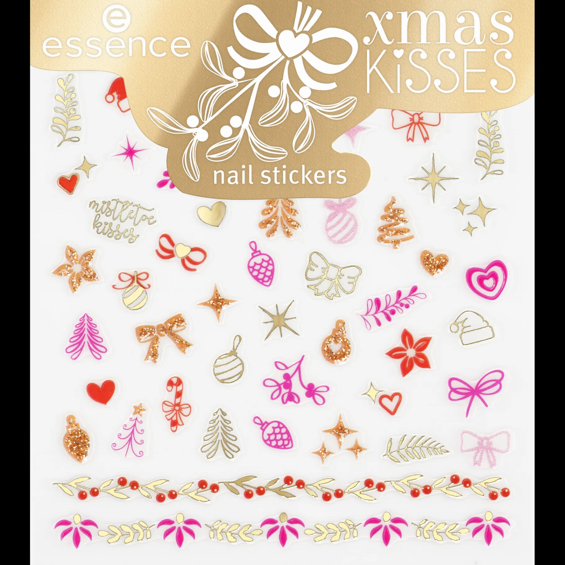 essence Decoración De Uñas>Pegatinas para uñas xmas KiSSES
