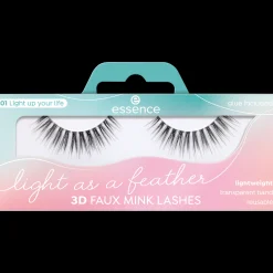 essence Pestañas Artificiales>Pestañas de visón sintéticas Light as a feather 3D