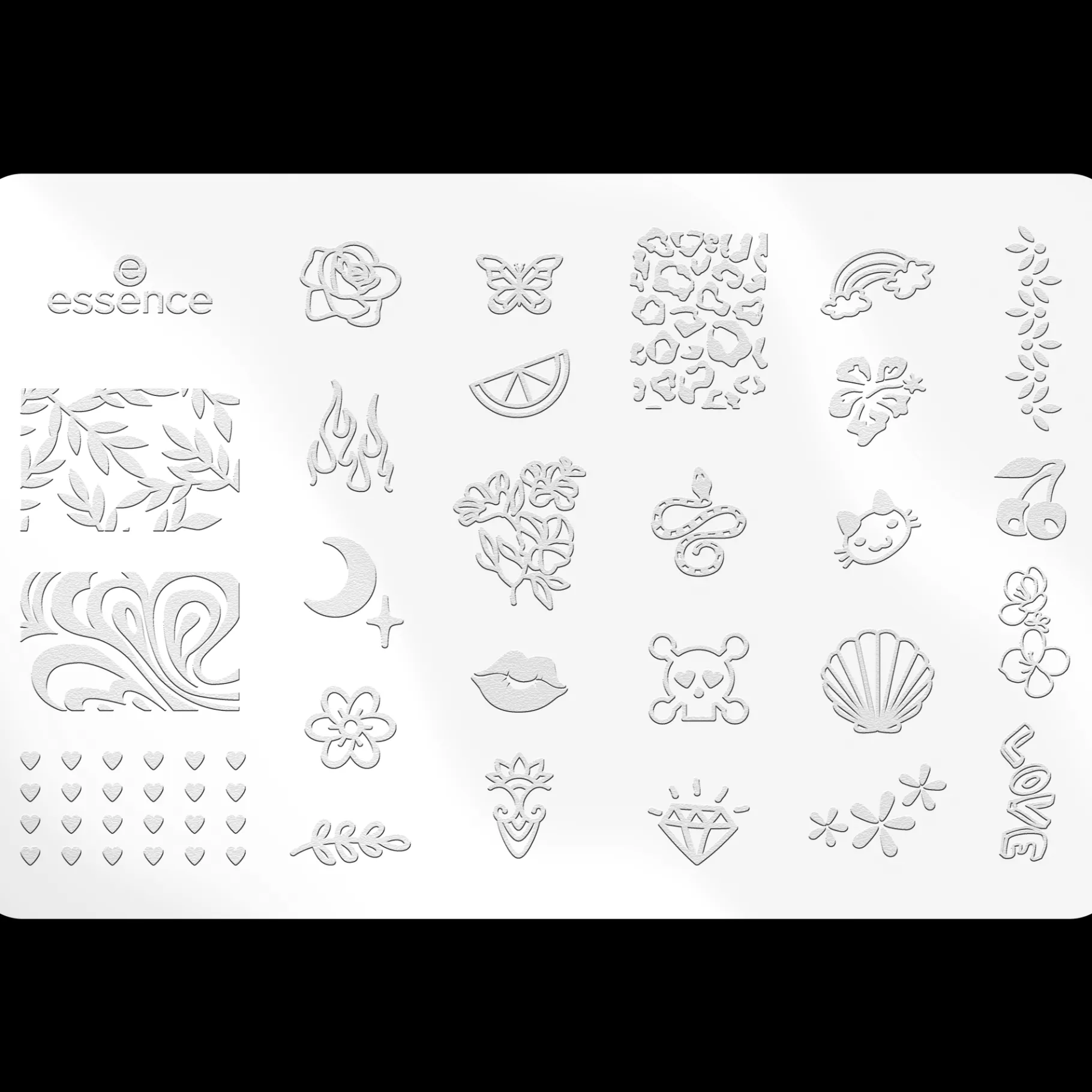 essence Decoración De Uñas>Placas de estampación nail art STAMPY DESIGNS.