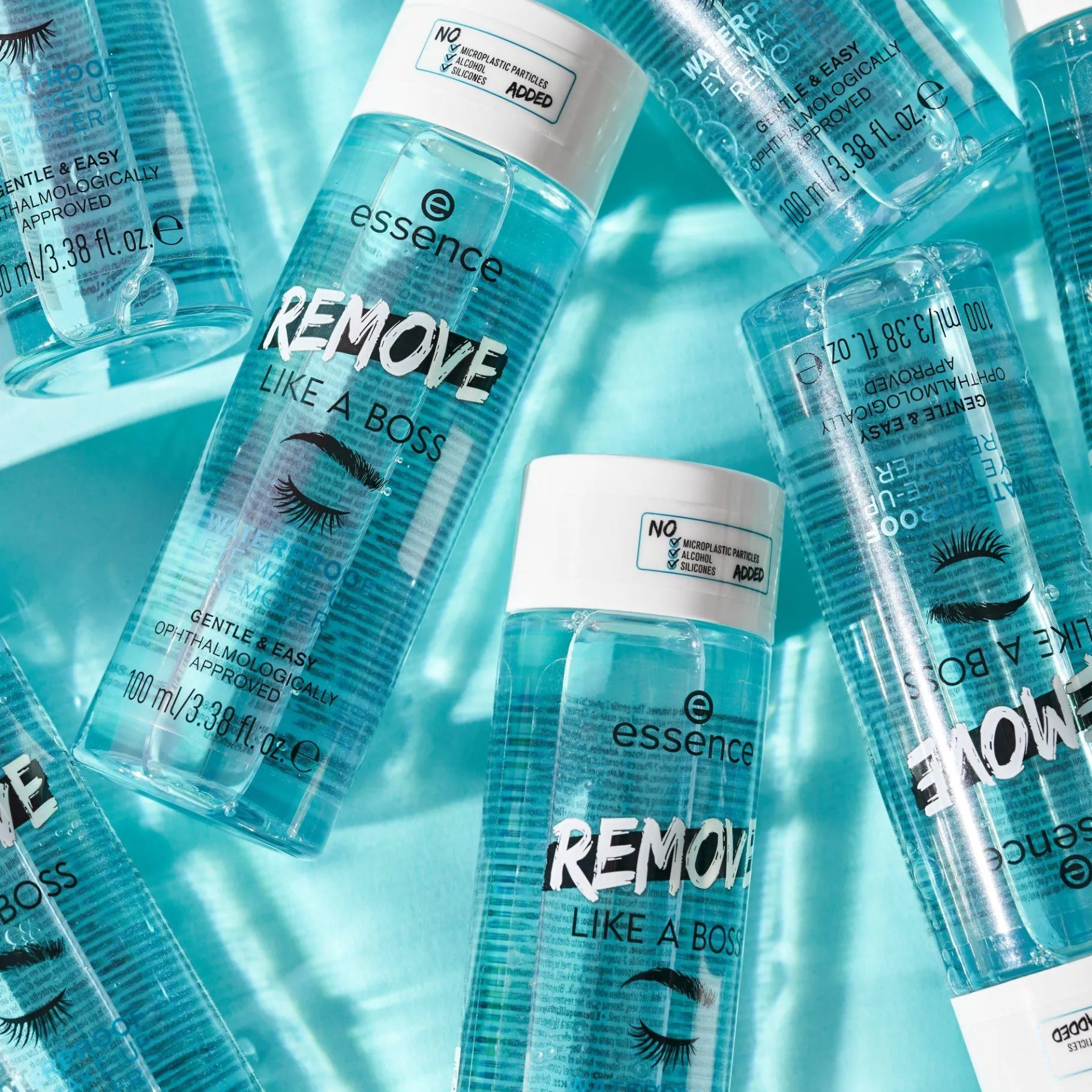 essence Accesorios>REMOVE LIKE A BOSS desmaquillante para maquillaje de ojos resistente al agua