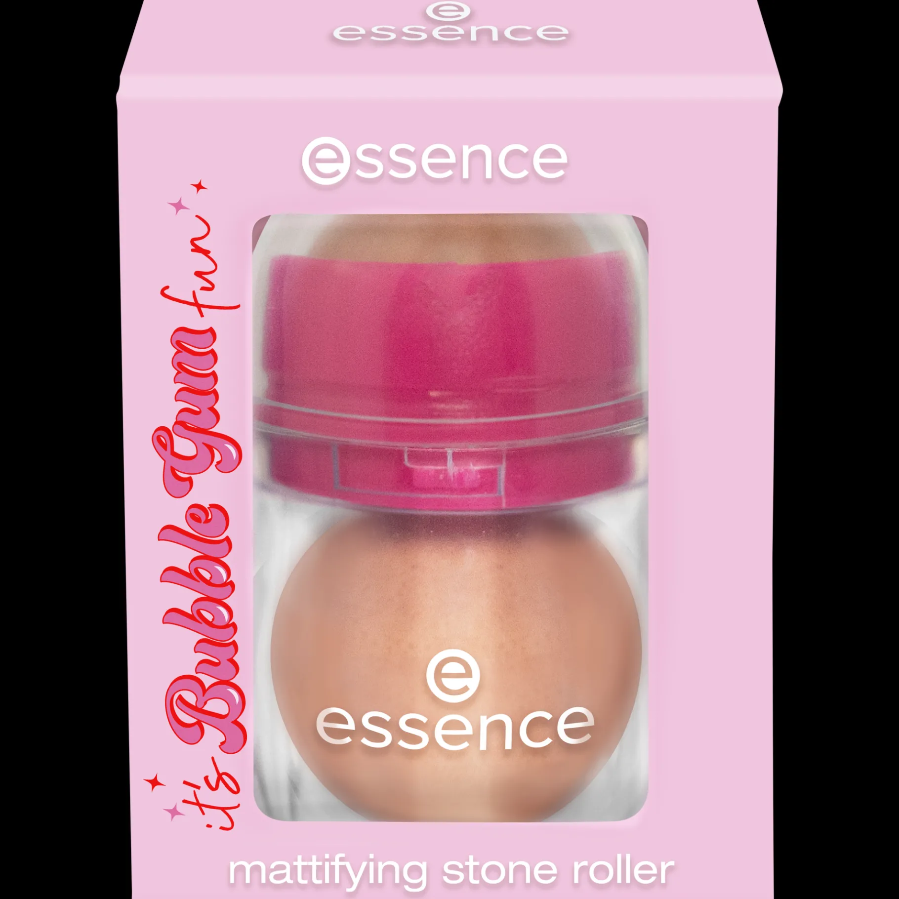 essence Accesorios>Rodillo con piedra matificante it's Bubble Gum fun