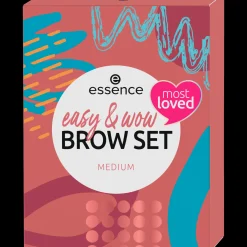 essence Cejas>Set de cejas easy & WOW medium