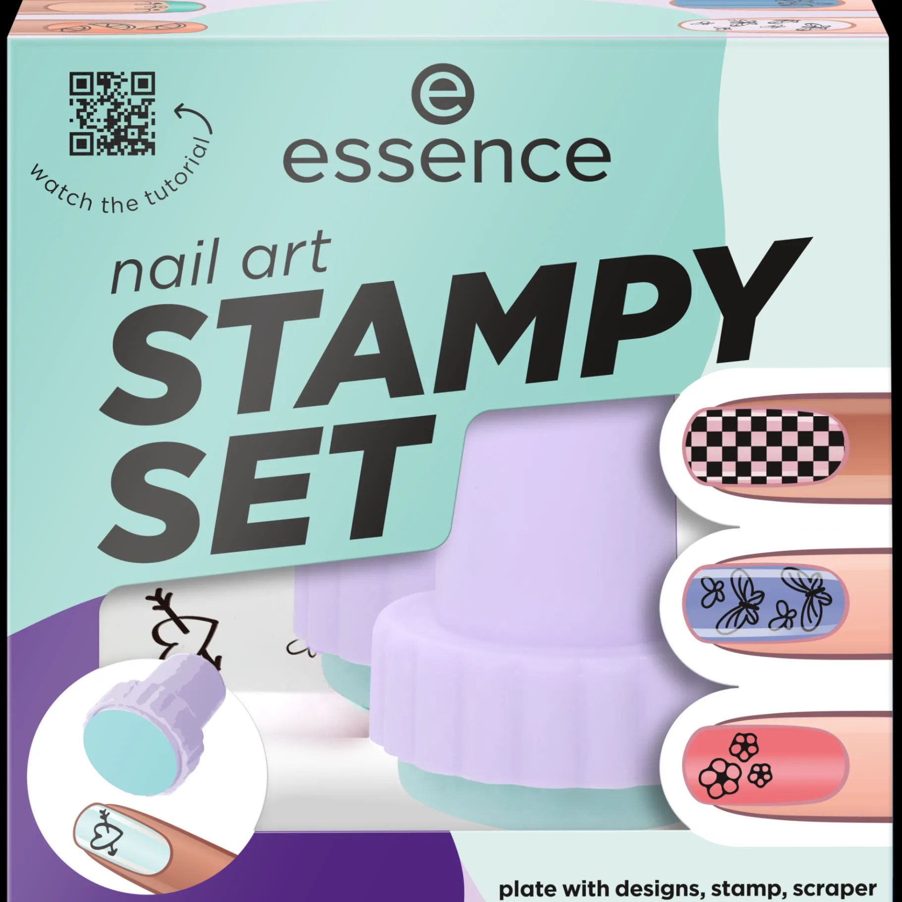 essence Decoración De Uñas>SET DE STAMPY nail art.