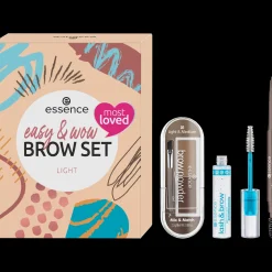 essence Cejas>Set para cejas easy & WOW light