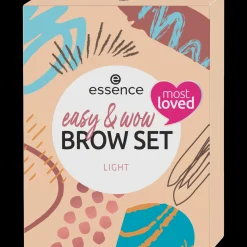 essence Cejas>Set para cejas easy & WOW light