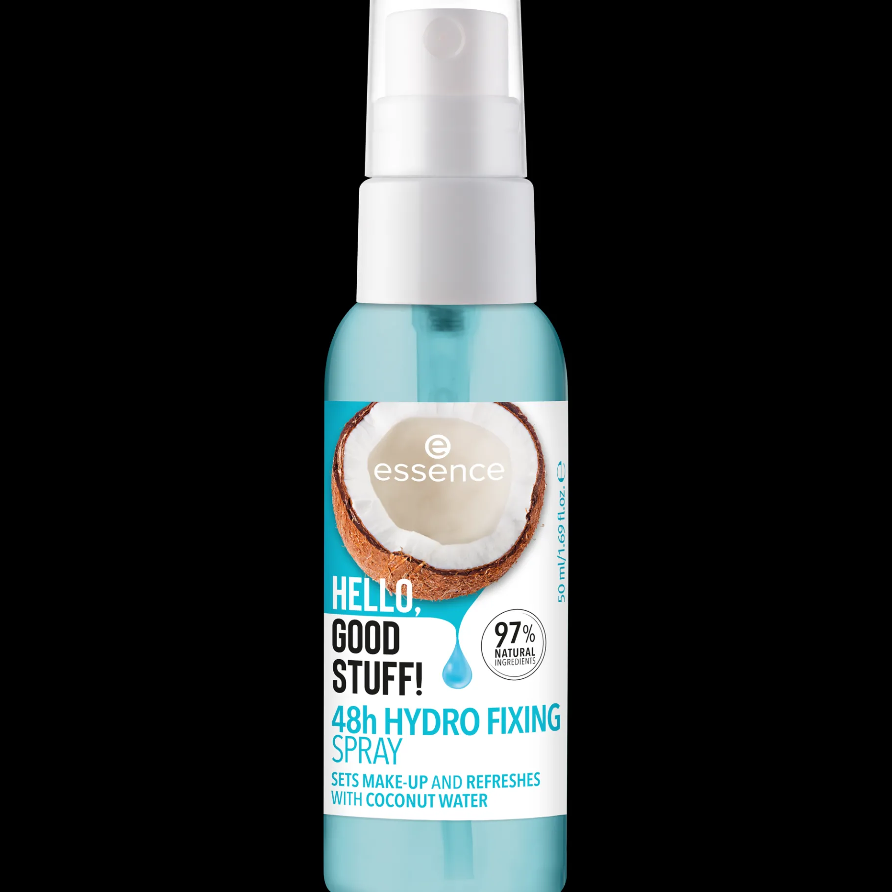 essence Prebase Y Spray Fijador>SPRAY FIJADOR HIDRATANTE 48h HELLO, GOOD STUFF!