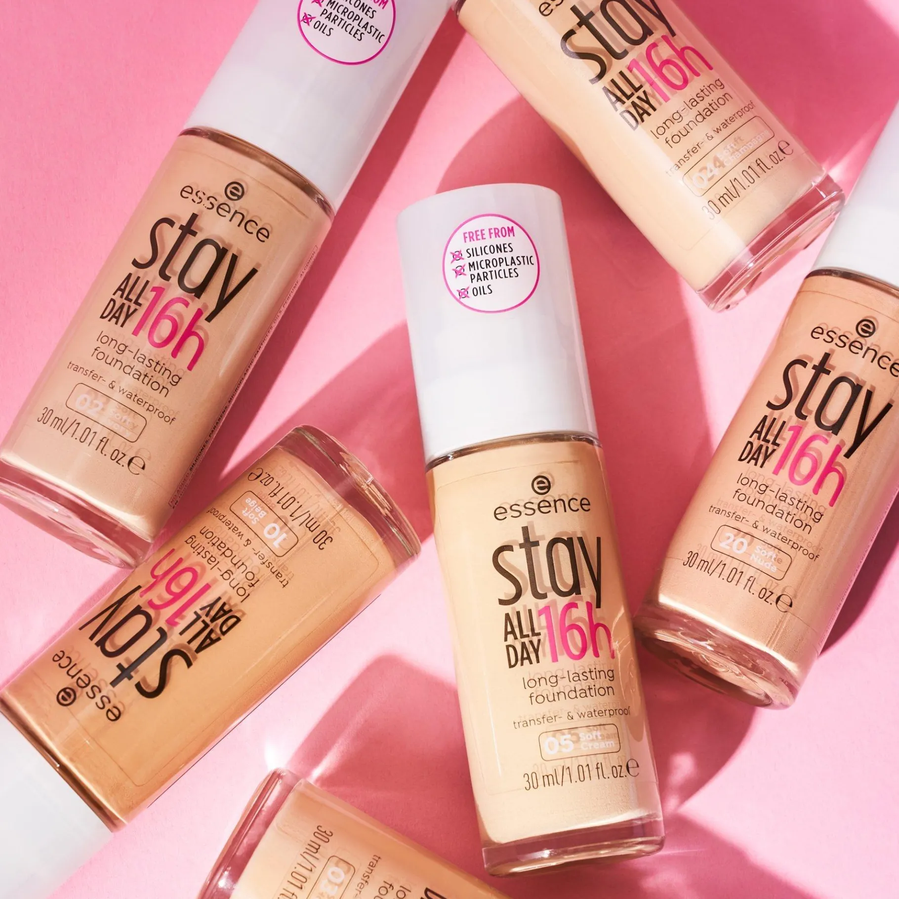 essence Base De Maquillaje>stay ALL DAY 16h base de maquillaje de larga duración