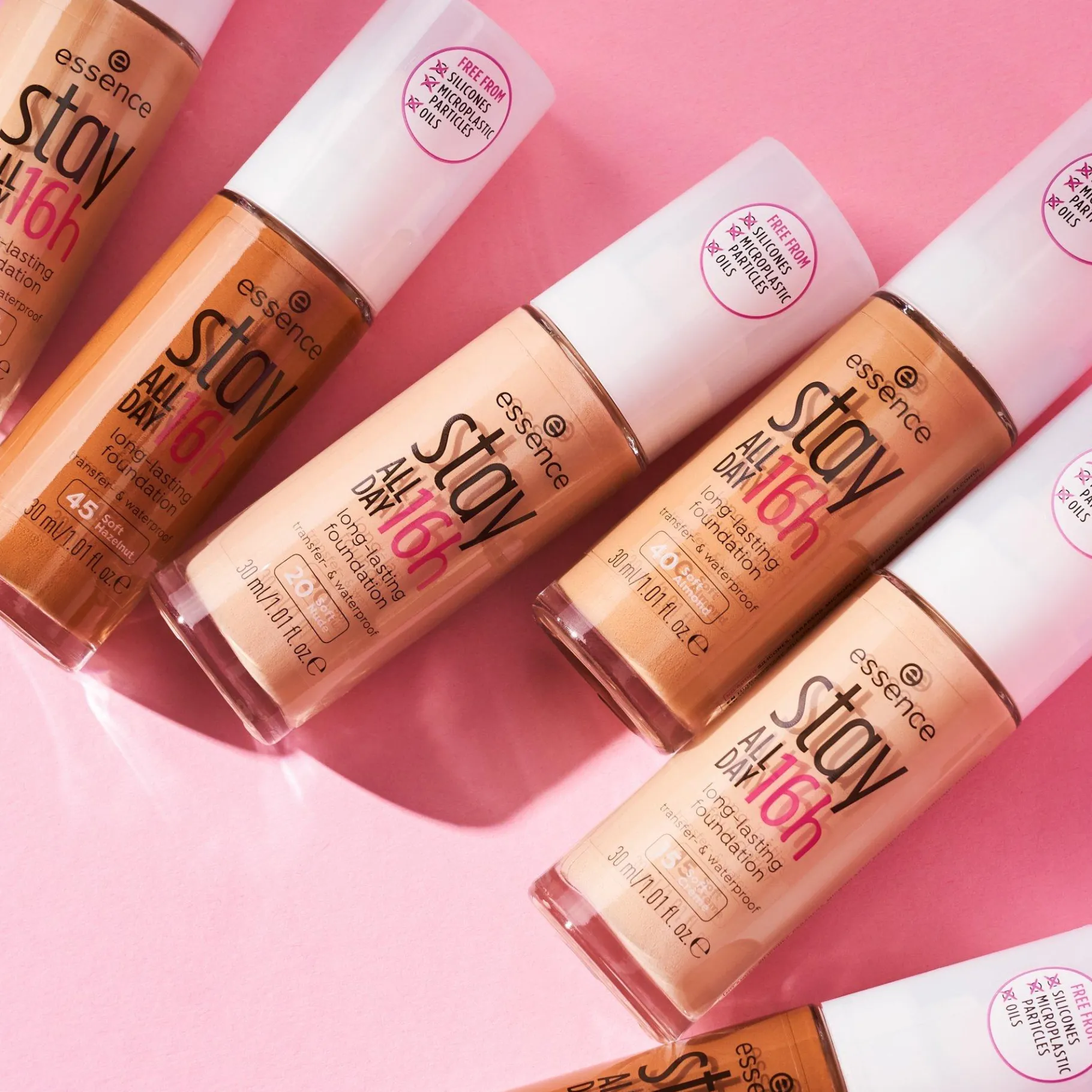 essence Base De Maquillaje>stay ALL DAY 16h base de maquillaje de larga duración