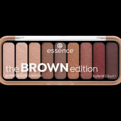 essence Sombra De Ojos>the BROWN edition paleta de sombras de ojos