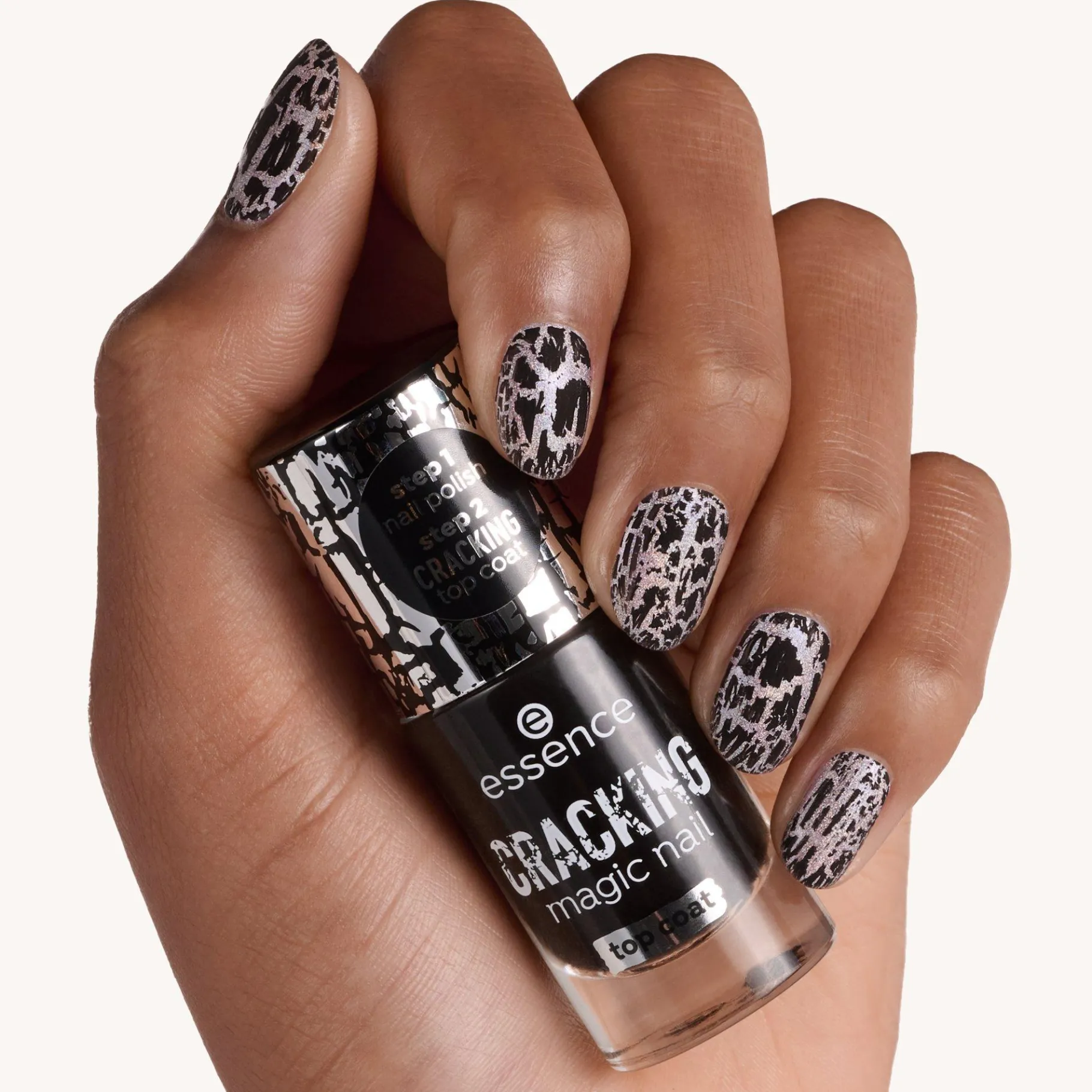 essence Base Y Top Coat>Top coat CRACKING Magic