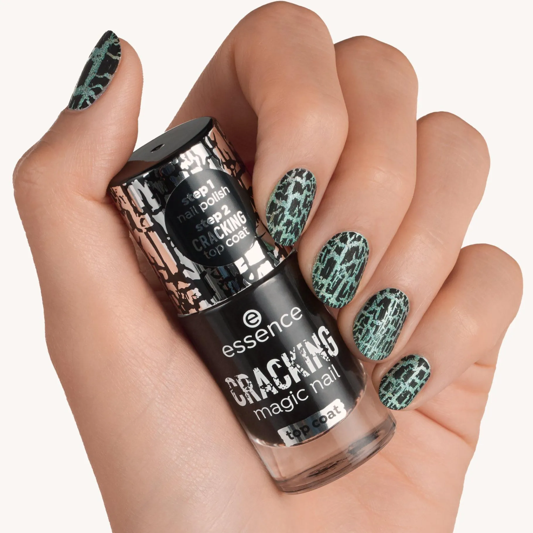 essence Base Y Top Coat>Top coat CRACKING Magic