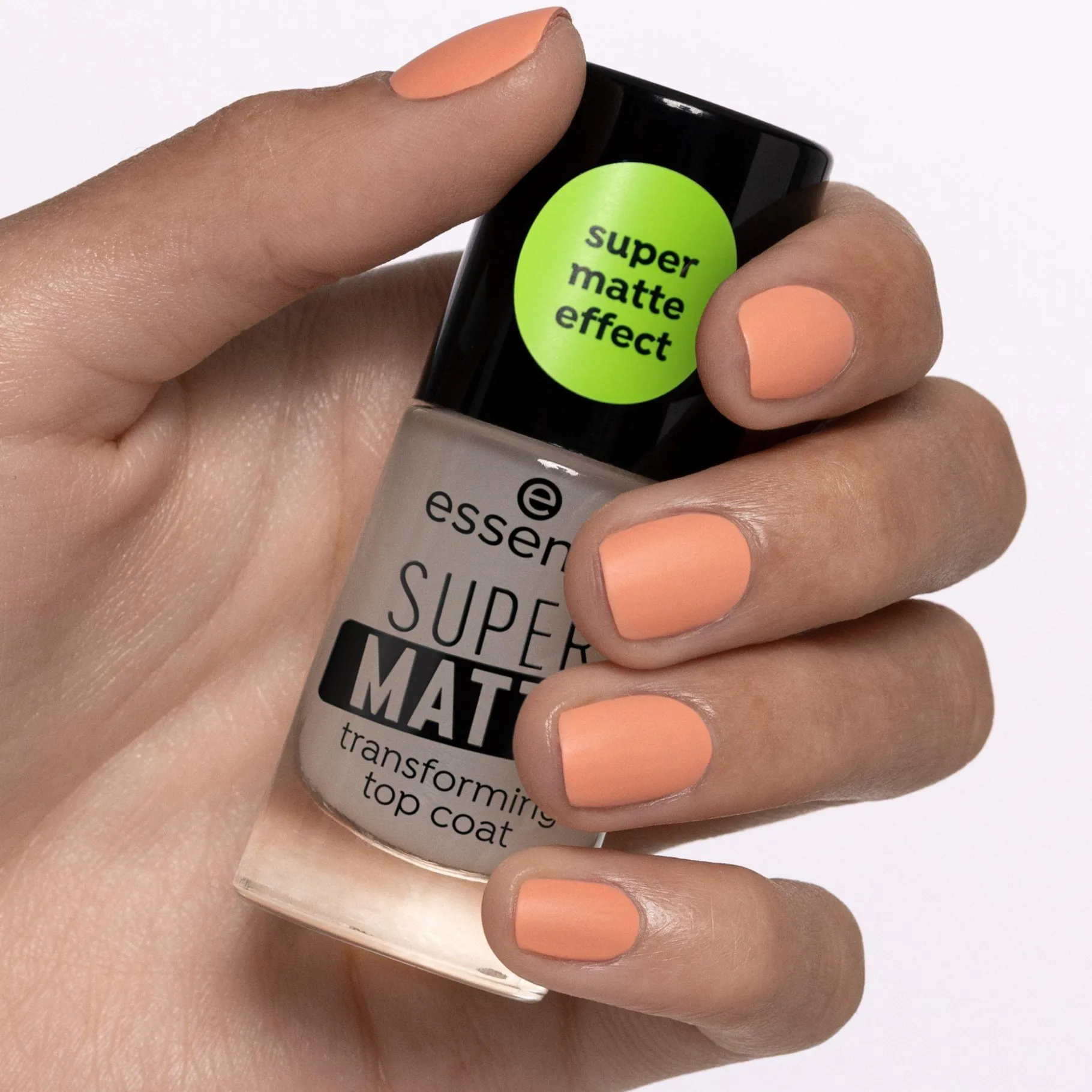 essence Base Y Top Coat>Top coat transformador SUPER MATTE