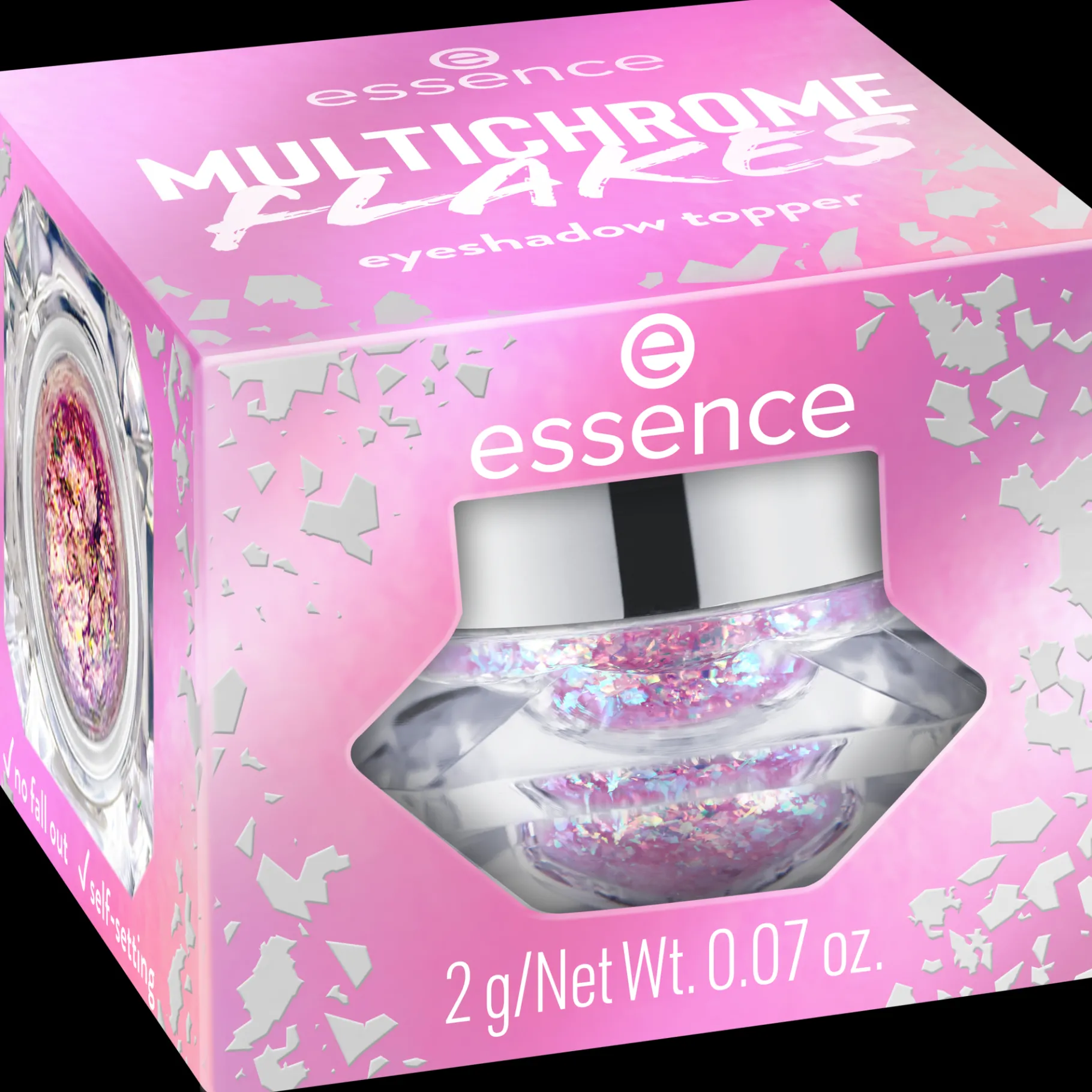 essence Sombra De Ojos>Topper sombra de ojos MULTICHROME FLAKES