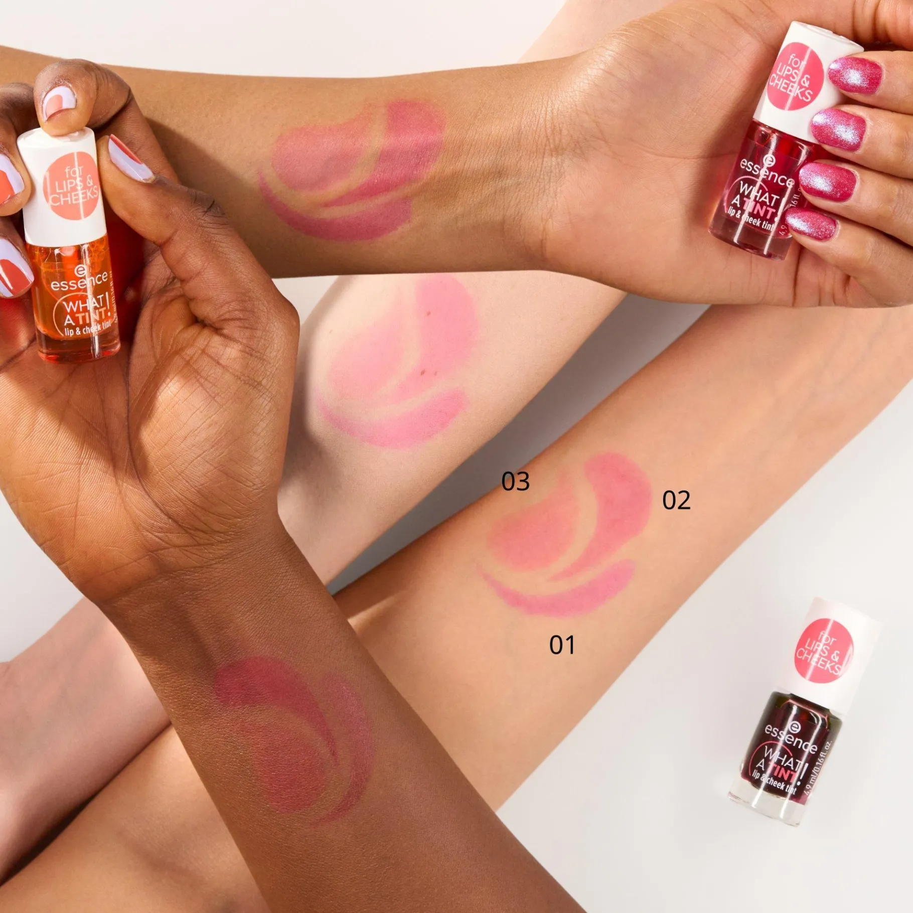 essence Barra De Labios|Colorete>WHAT A TINT! tinte para labios y mejillas